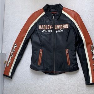 Harley Davidson Motorcycle Leather Jacket